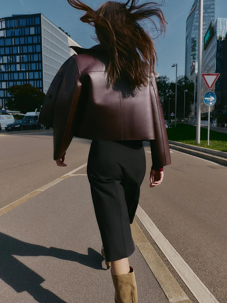 الراقية الشتاء وصول جديد المرأة طويلة غير رسمية orts تنوعا عالية الخصر فضفاضة تناسب مريحة Faionable العرقية Sle #2