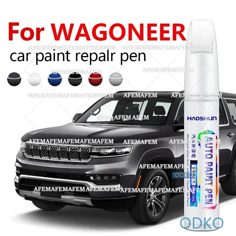 For JEEP WAGONEER Paint Scratch Repair Accessories Grey PAS White PW2 Silver PSE Red PRV Silver PSE Car Paint Repair Pen
