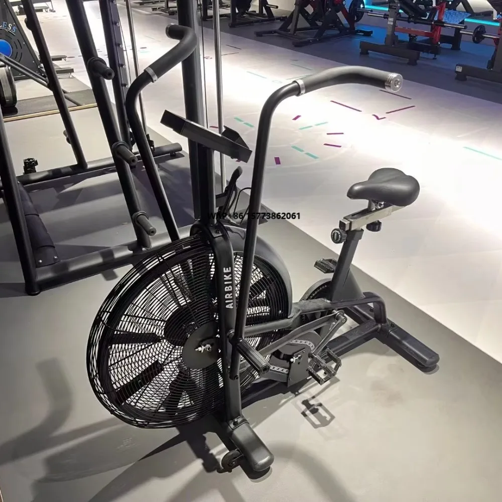 Vélo d'assaut avec écran LED, vélo de spinning, gymnastique à domicile, stationnaire, résistance au vent, vélo de Fitness à l'air