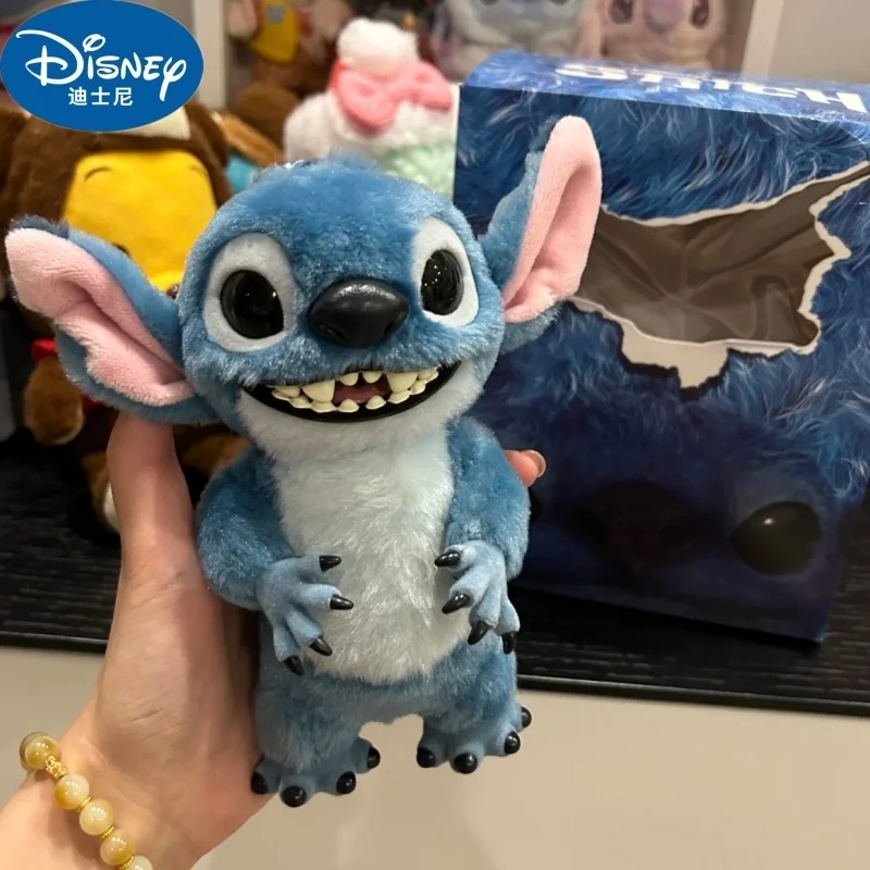 

Hot Genuine Disney Stitch Plush Figure Doll 16/28cm Kawaii Anime Stitch Backpack Pendant Doll Stuffed Plushine Keychain Gift