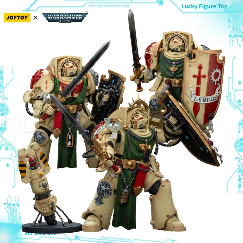 

【В наличии】 Фигурка JOYTOY 1/18 Warhammer 40K Dark Angels Deathwing Knight 1 2 3 Модель игрушки