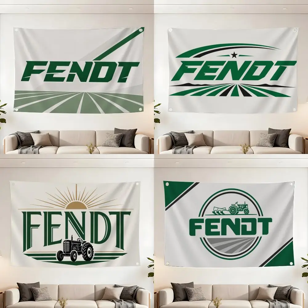 F-Fendt-Flaggen, Flagge für Wohnzimmer, Zuhause, Wohnheim, Dekoration, Wand, Outdoor, Camping, Party, Banner, Geschenke