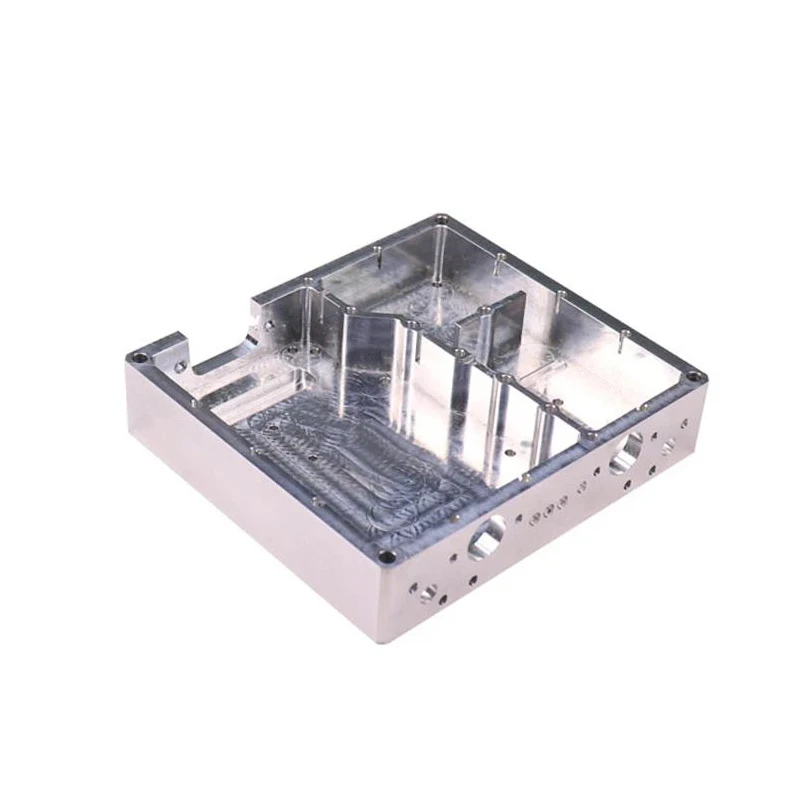 CNC machining custom aluminum alloy precision mechanical cavity, multi-structure processing box, non-standard cavity components