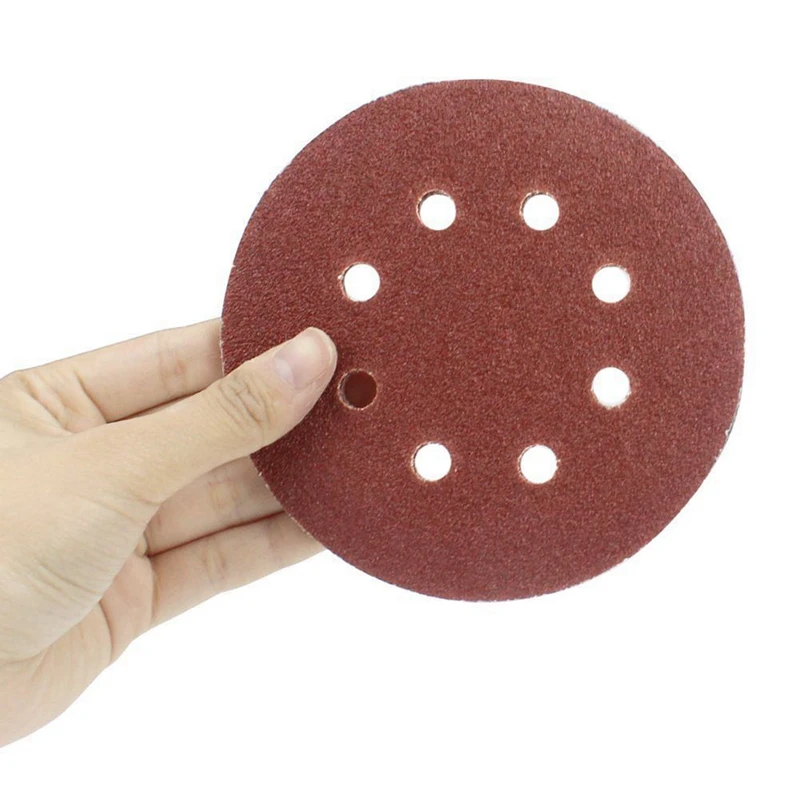 Flash Trend 2025160 Pcs Accessories: 60 Pcs 5 Inch Sanding Discs Sandpaper Assorted 60 80 120 180 240 320 Grits & 100 Pcs 3Mm X