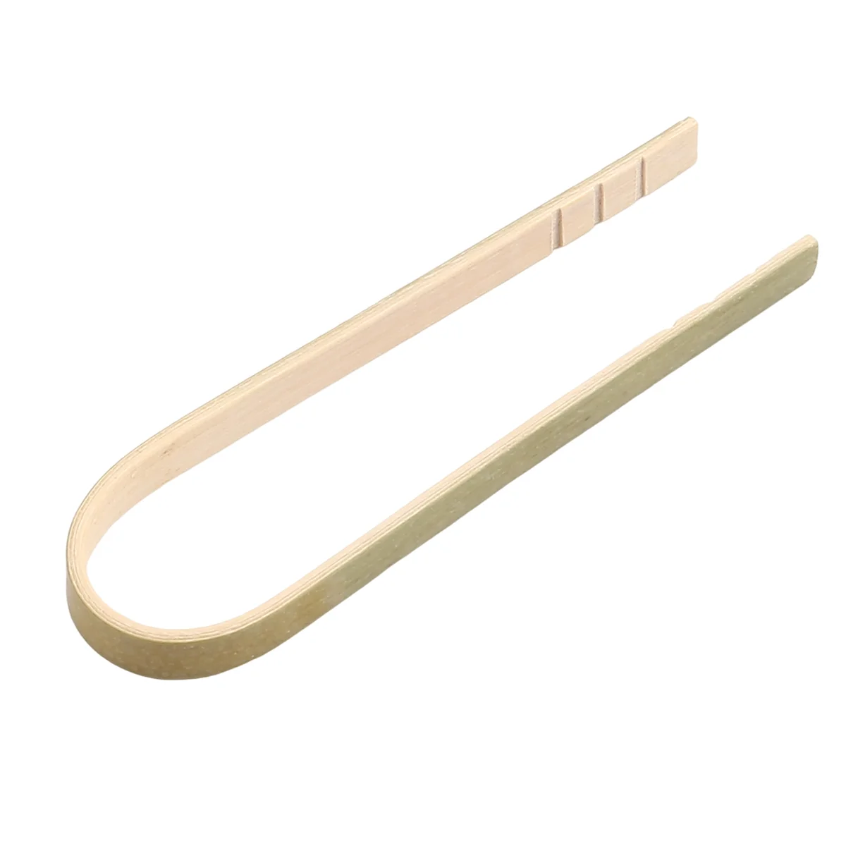 120 Pack Mini Bamboo Tongs, 4 Inch Disposable Tongs, Eco-Friendly Mini Disposable Bamboo Utensils Toast Tongs