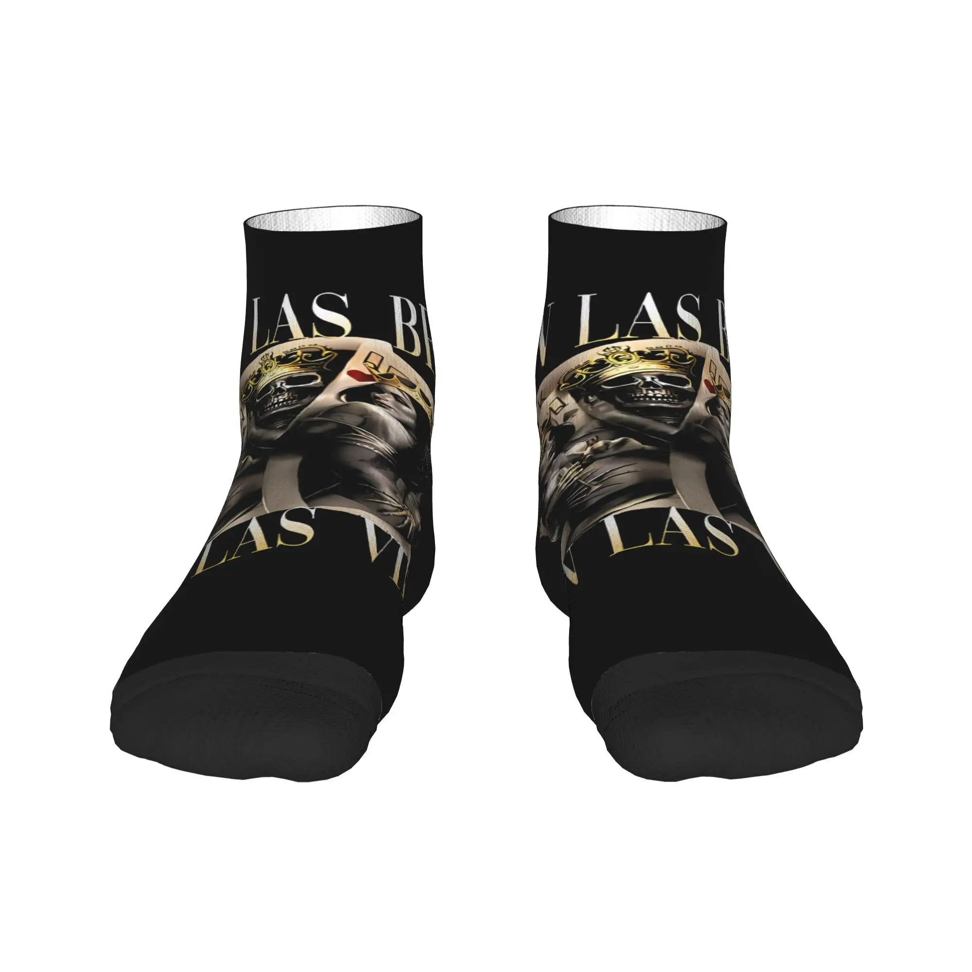 

Skull CAEN LAS BECAS CAEN LAS VIEJAS Casual Socks For Adults Men Elegant Comfort Soft Ankle Socks Summer Graphic Non Slip Sock