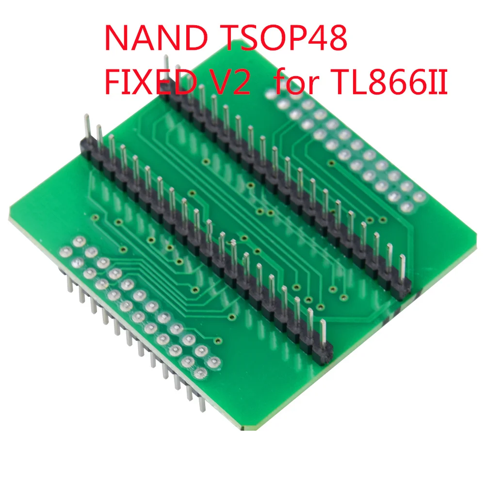 NAND TSOP48 FIXED V2 adapter board for XGecu TL866II Plus USB Universal Programmer SPI Flash no including TSOP48 ZIF socket