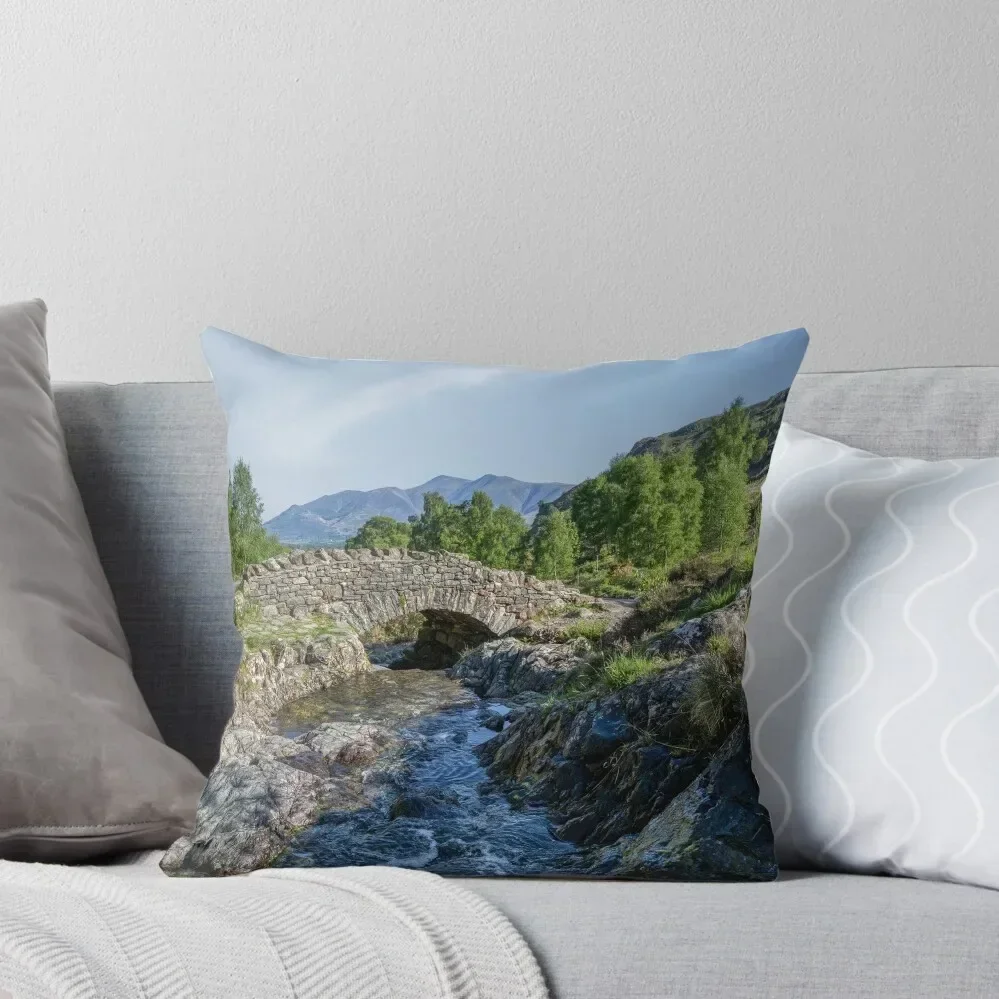 Ashness Bridge and Skiddaw Throw Pillow Decorative Cushion Cover Sofa Cover pillow