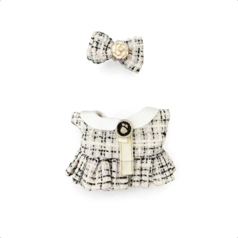 

17cm Doll Clothes Outfit for 17cm Dolls for 6.7 Dolls Inludes Dr and Hair Clip.