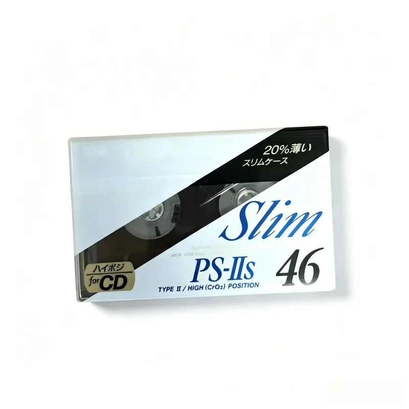 100% Original New For Axia PSIIS 46min JP 1990 Mid-High Grade Type II Blank Cassette For Recording & Duplication