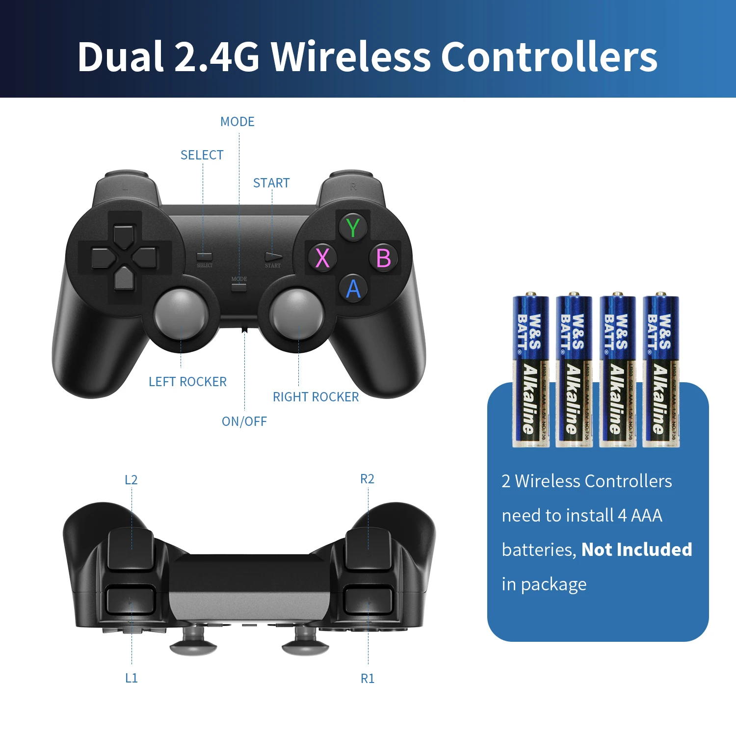 GD20 Game Stick TV Mini konsola do gier wideo 256G 70000 gier bezprzewodowy kontroler gier konsola retro