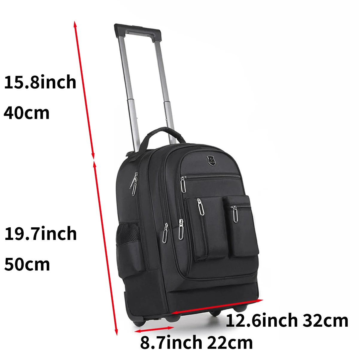 Wheeled Backpack, 20 inch Lapt - огляд і ціна Foldable Rolling Luggage Bag