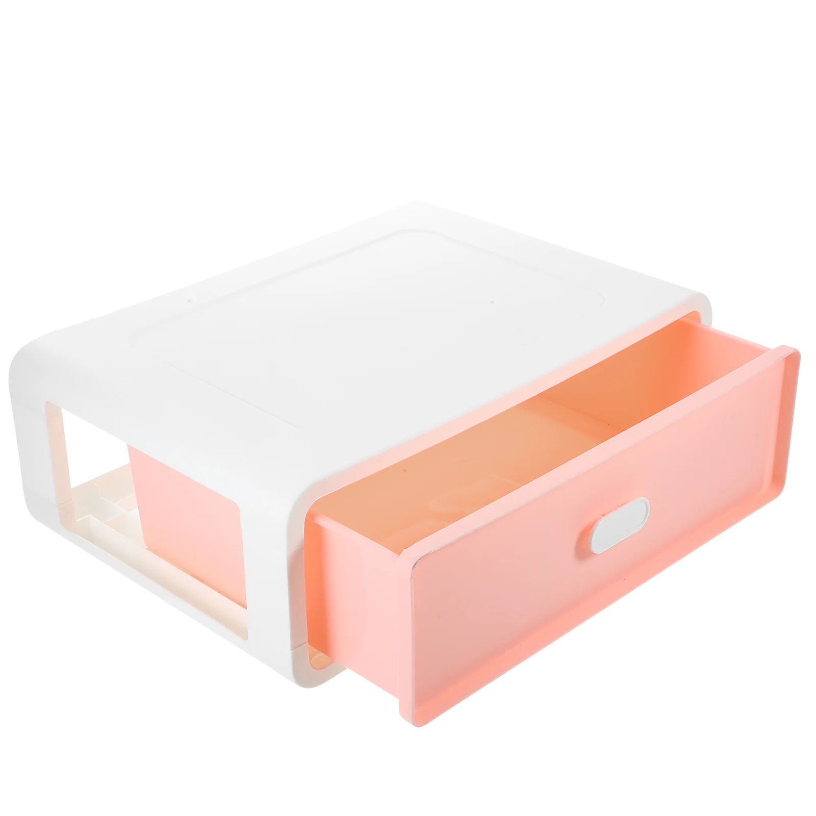 1 قطعة صندوق تخزين درج بلاستيكي منظم سطح المكتب الصغير لملفات القرطاسية المكتبية A4 ورقة ماكياج أشتات حافظة الطاولة #5