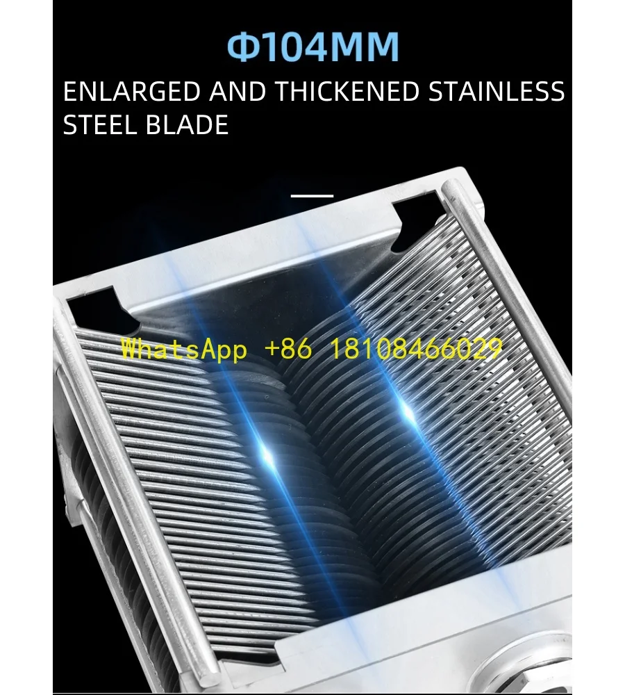 

Коммерческий наклонный угловой разборный станок для разборки мяса, машина для нарезки мяса, 2200 Вт, 350 кг/ч, 3,5 мм, нож