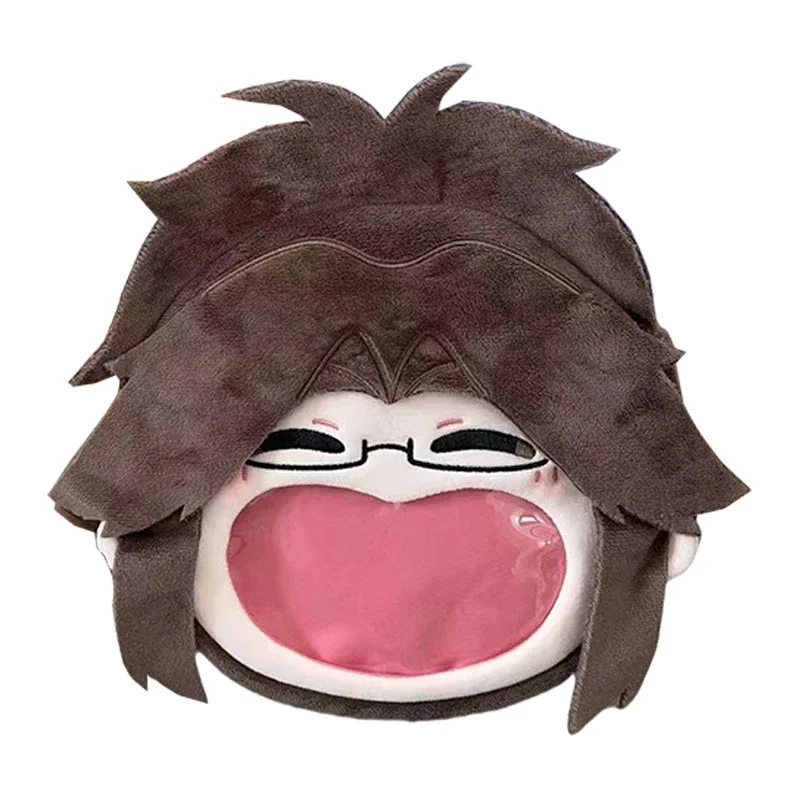 Venta al por mayor Anime papel Hange Kawaii cara grande Cosplay Itbag Lolita niñas bolsos de hombro mochila de felpa divertida cartera decoración Fans regalo