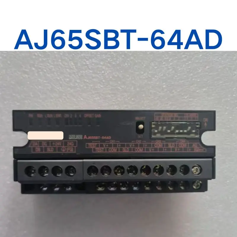 

Second hand CC-LINK module AJ65SBT-64AD testing Ok Quick shipping