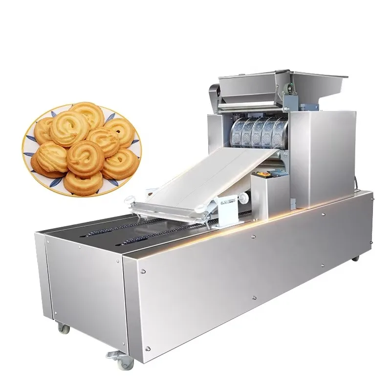 Nieuwe upgrade commerciële perzikcake vormmachine Cookie Cartoon Biscuit Making Machine