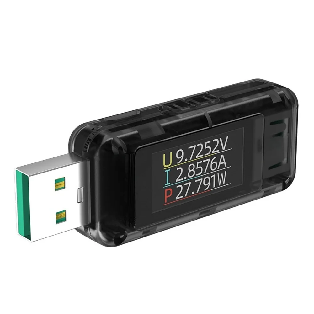 USB Voltage Current Meter 8A 120W Fast Charging Tester With 2MHz Ripple Measurement For QC2.0 For QC3.0 Protocol Analysis Tools