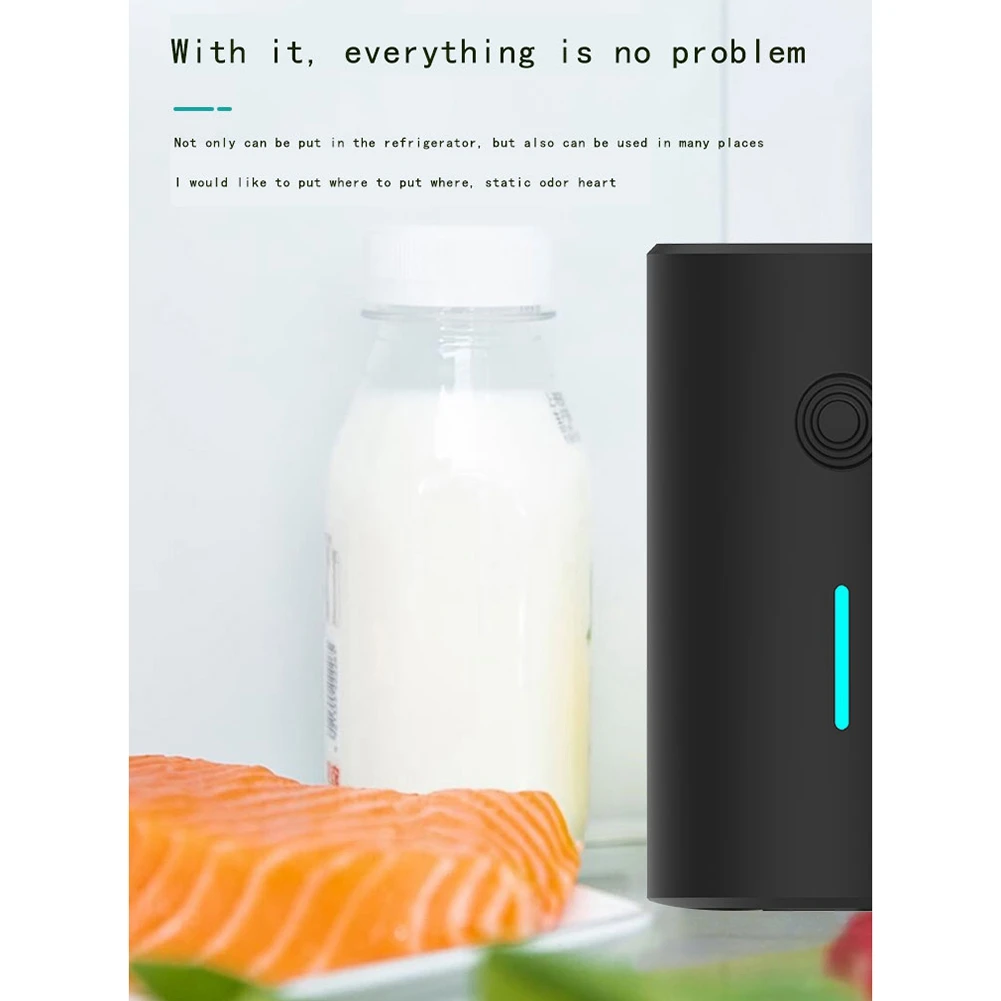 가정용 공기 청정기 휴대용 냉장고 공기 필터 데스크탑 스마트 자동차용 음이온 발생기 USB 충전식