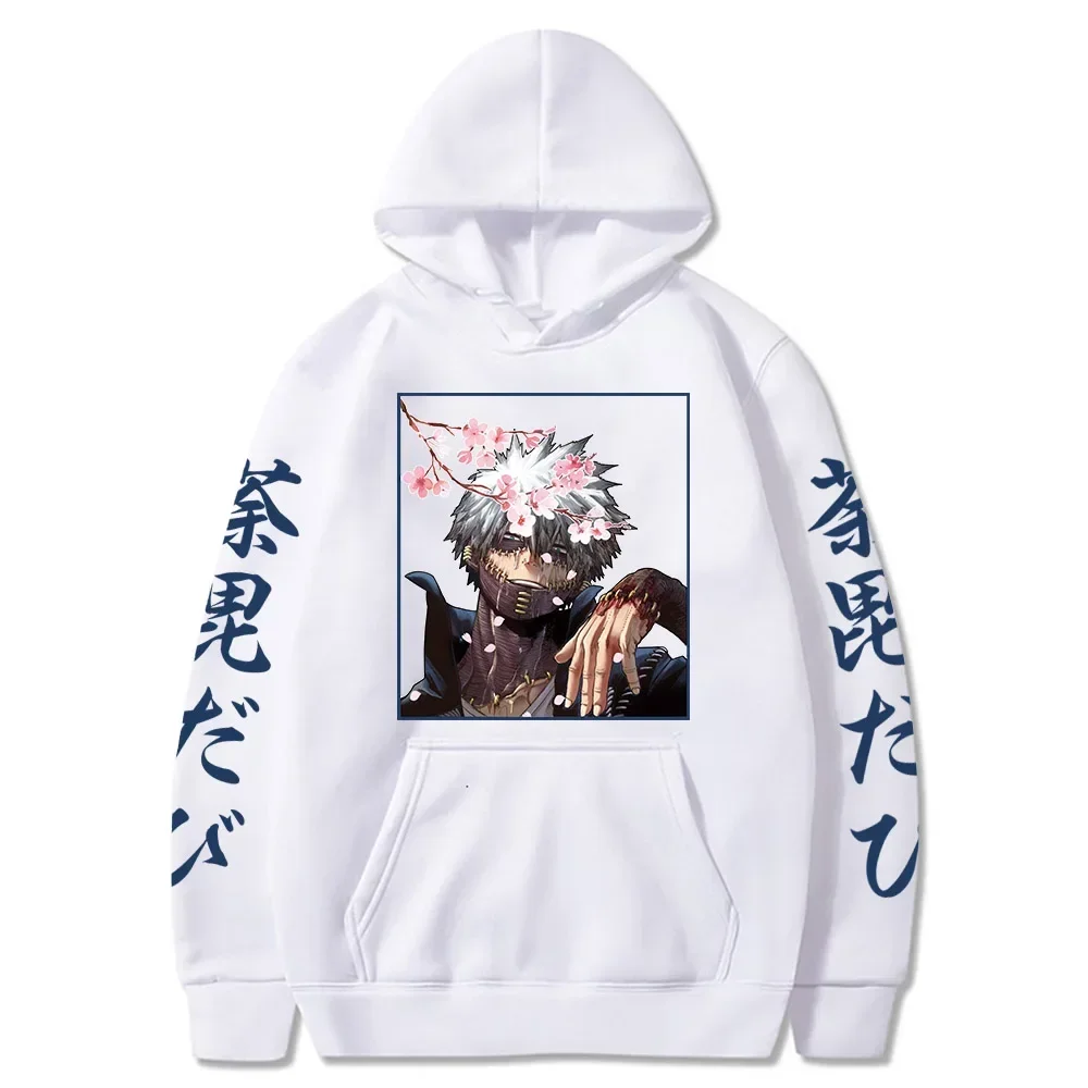 Manga Anime My Hero Accaademia Dabi Sad Boys Long Sleeve Sweatshirts Women Harajuku Autumn And Winter Long Sleeve Hoodies Clothi