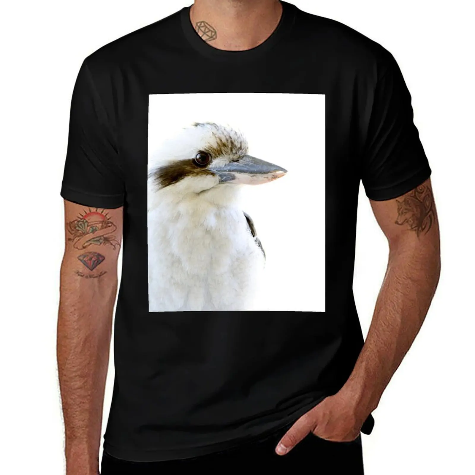 

Kookaburra Looking T-Shirt quick drying custom shirt Blouse oversized t shirt men