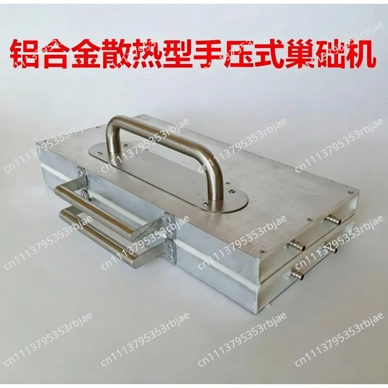 Hand Press Nest Base Machine Water-Cooling Beeswax Mold Beeswax Foundation Machine Beekeeping Honeycomb Foundation Machine