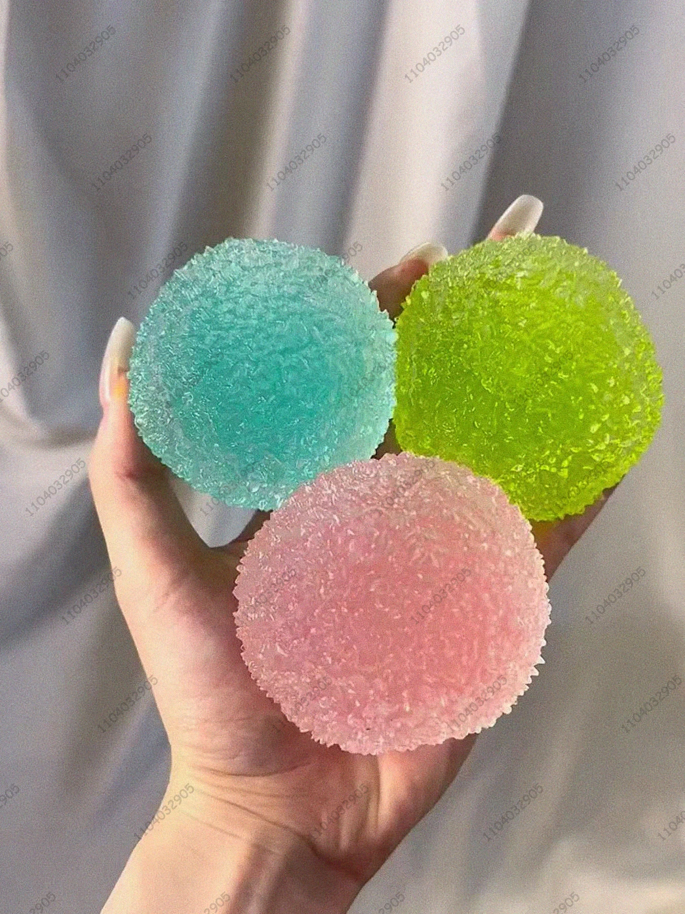 مترهل يشعر الإجهاد الكرة على شكل غير انتعاش اسفنجي ASMR عصير الجليد الوحل ضغط الكرة الإجهاد الإغاثة ألعاب متململة للبالغين #2