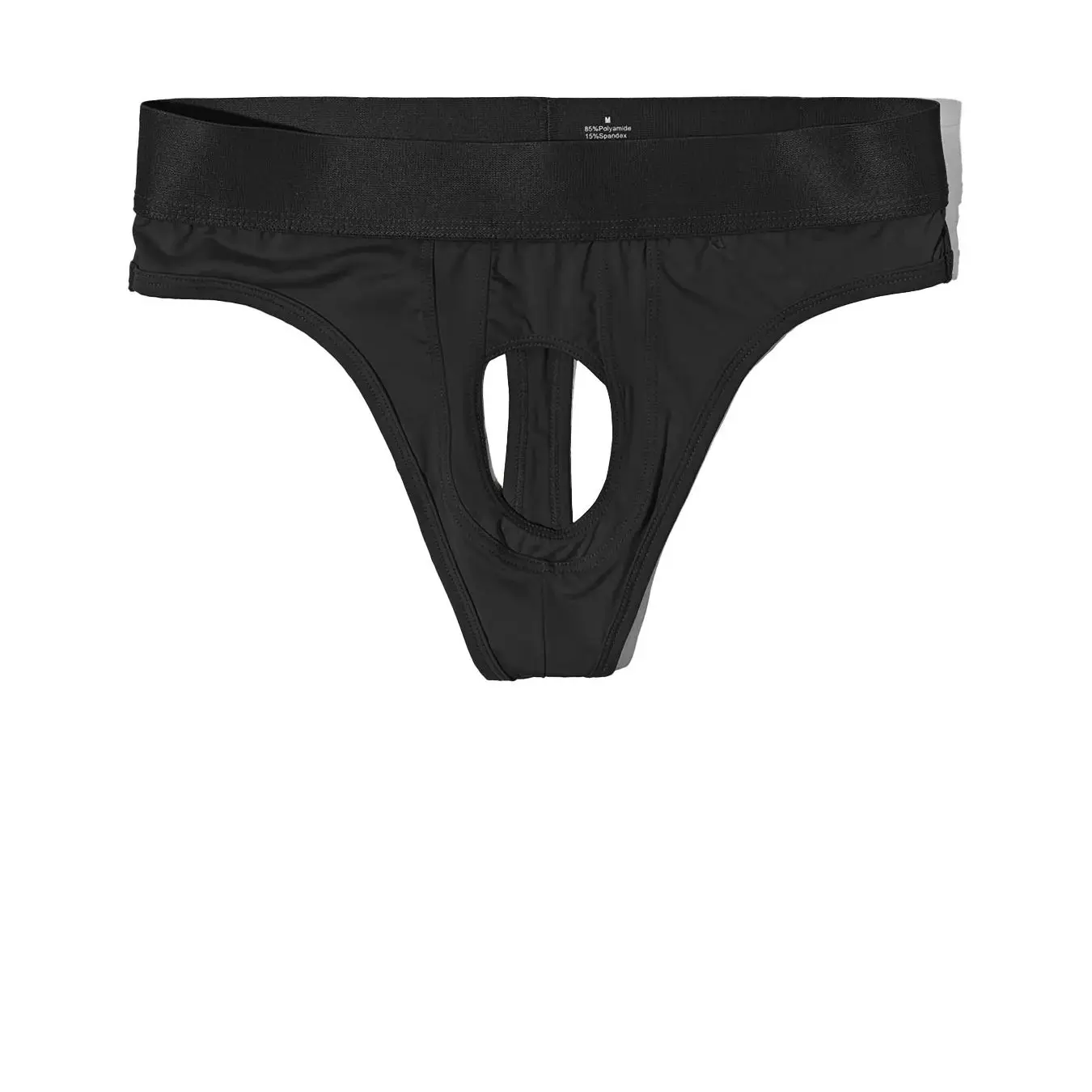 Reinforced Crotch Underwear for Men Women Couples Role Play Sexy Thong with Penis Hole Strap on Harness Men's Sexy Underwear