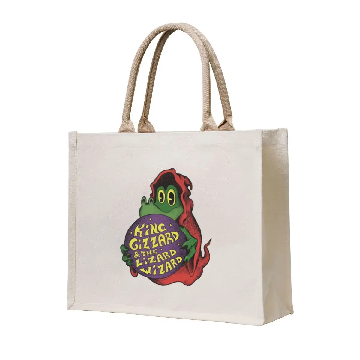 

King Gizzard and the Lizard Wizard Tote Bag shopping trolley bag Eco bag handbag women