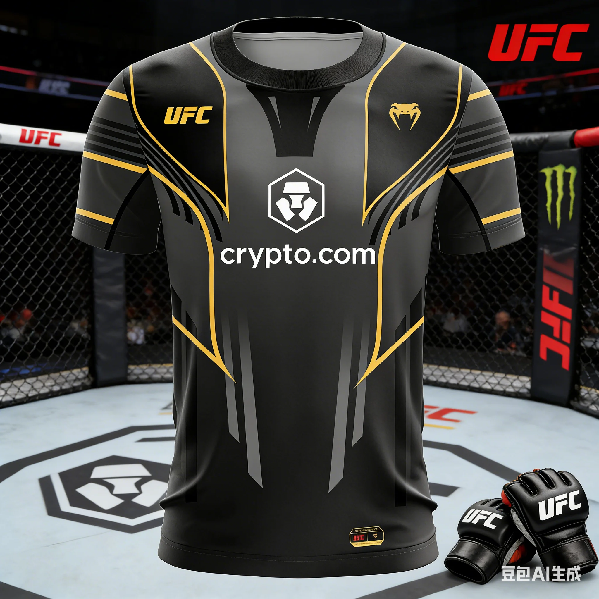 

Полноценный боевой дух прибыла! В наличии новая официальная футболка с короткими рукавами UFC.