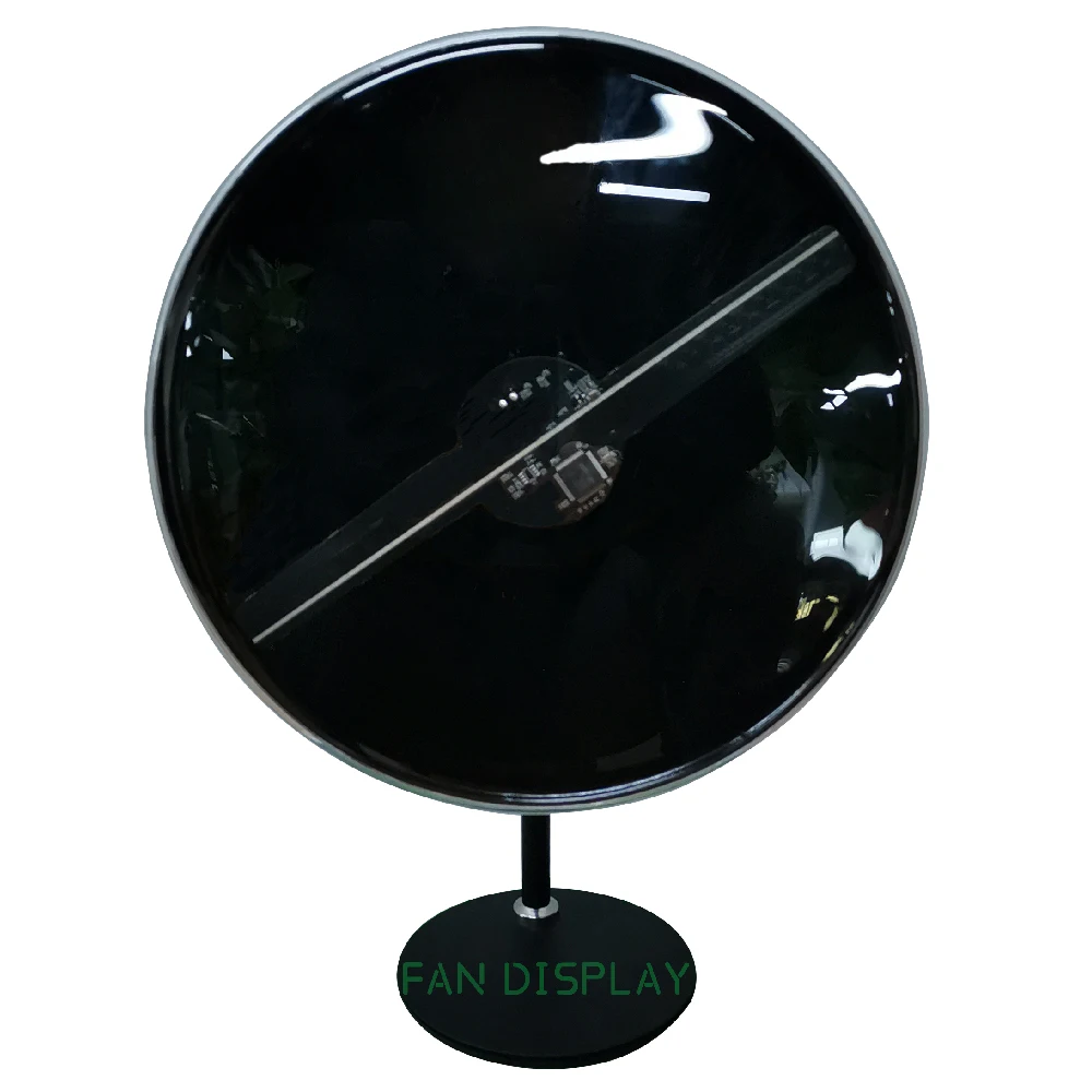 portable hologram sign LED holographic advertising equipment 3D hologram display fan 3d hologram for digital signage