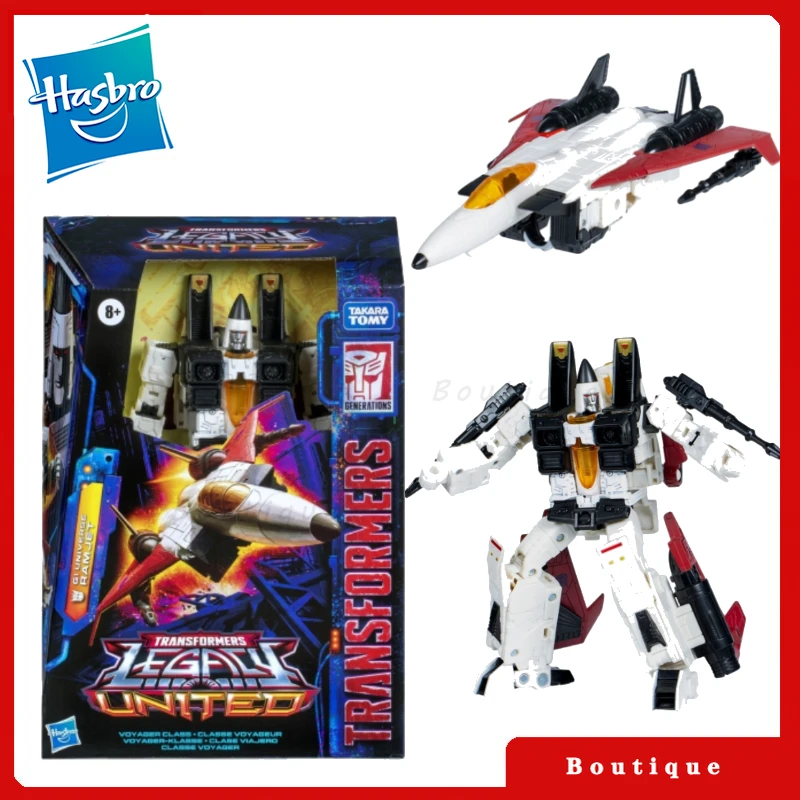 

In stock Hasbro Transformers toysLegacy United Voyage Class G1 Universe Ramjet Cybertron Autobots Action Figures Collectible