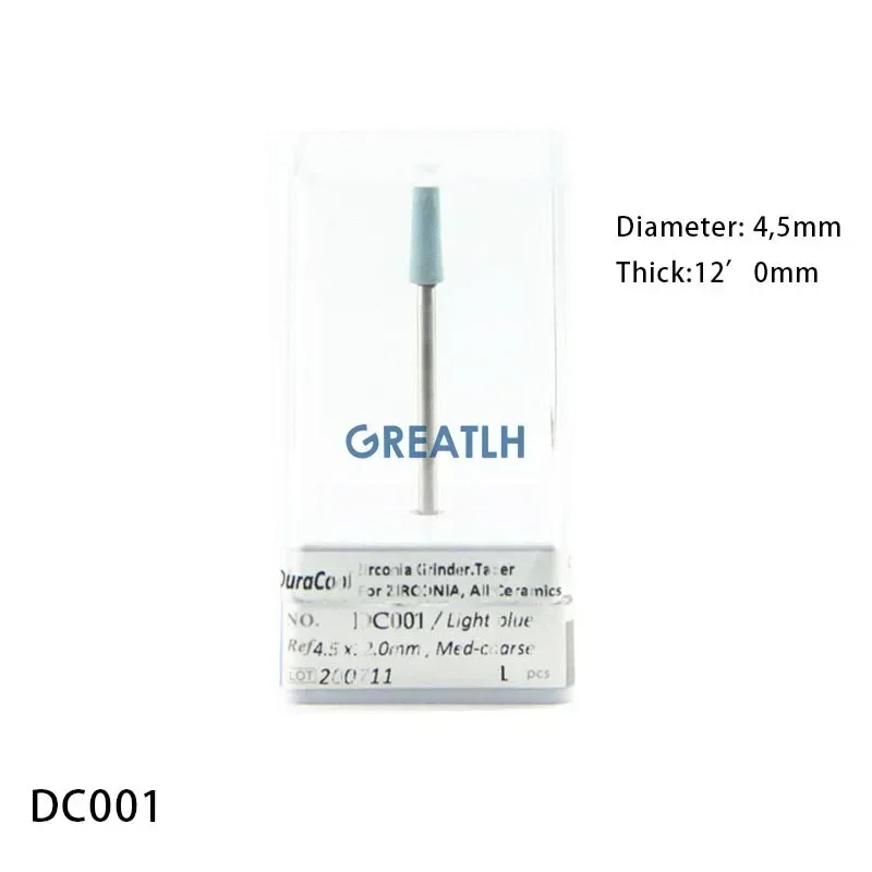 Diamond Ceramic Polisher Bur Diamond Stones Zirconia and All-Ceramics Polishing Burs Grinder for Dental Lab Handpiece