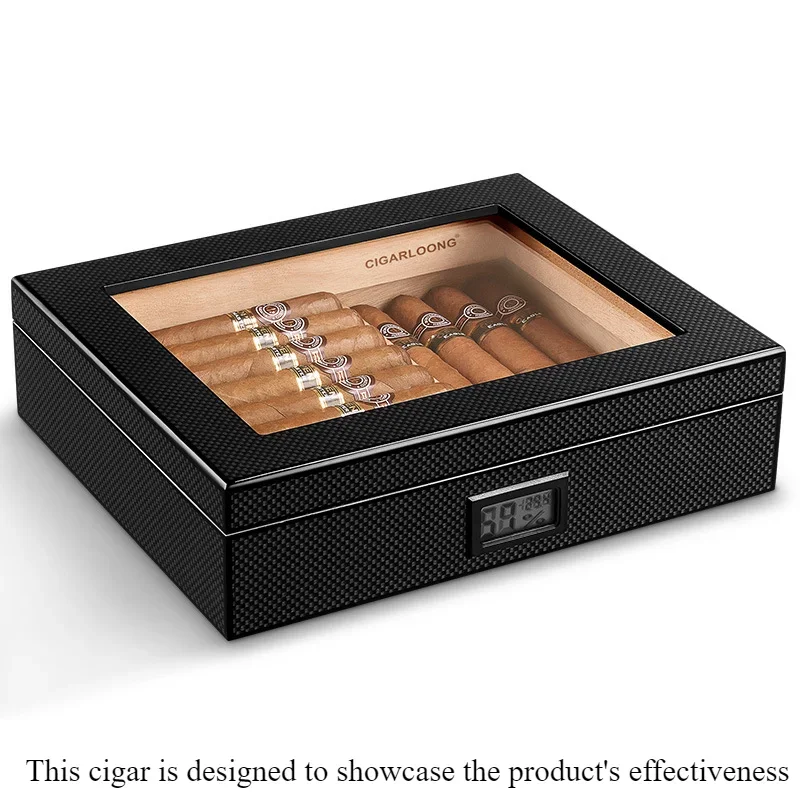 Cases Cigar Accessories for Cigars Accesories Portable Humidor Cigar Box Humidifier Professional Travel Humidors Cedar Lighters