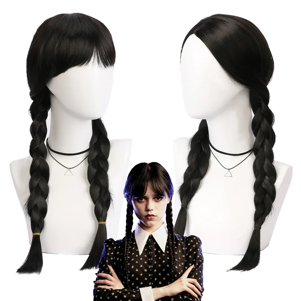 

Synthetic Long Double Braided Wig Fashion Party Daily Use Heat Resistant Women Hair