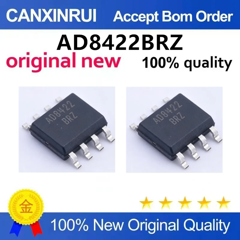 （5pcs-10pcs）Brand new original AD8422BRZ-R7 package SOP8 integrated circuit instrument amplifier chip