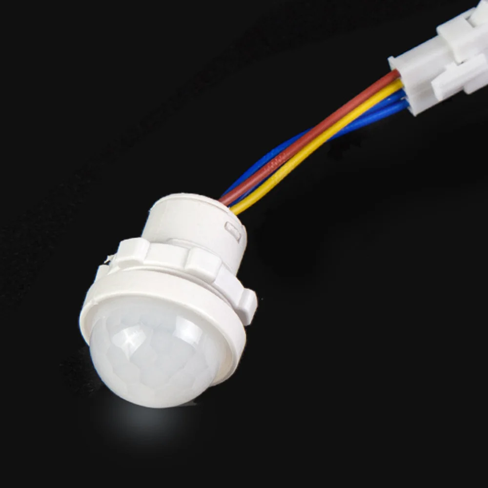 Infrared Motion Sensor Module PIR LED Sensors Infrared Induction Detector with Wires AC110-240V