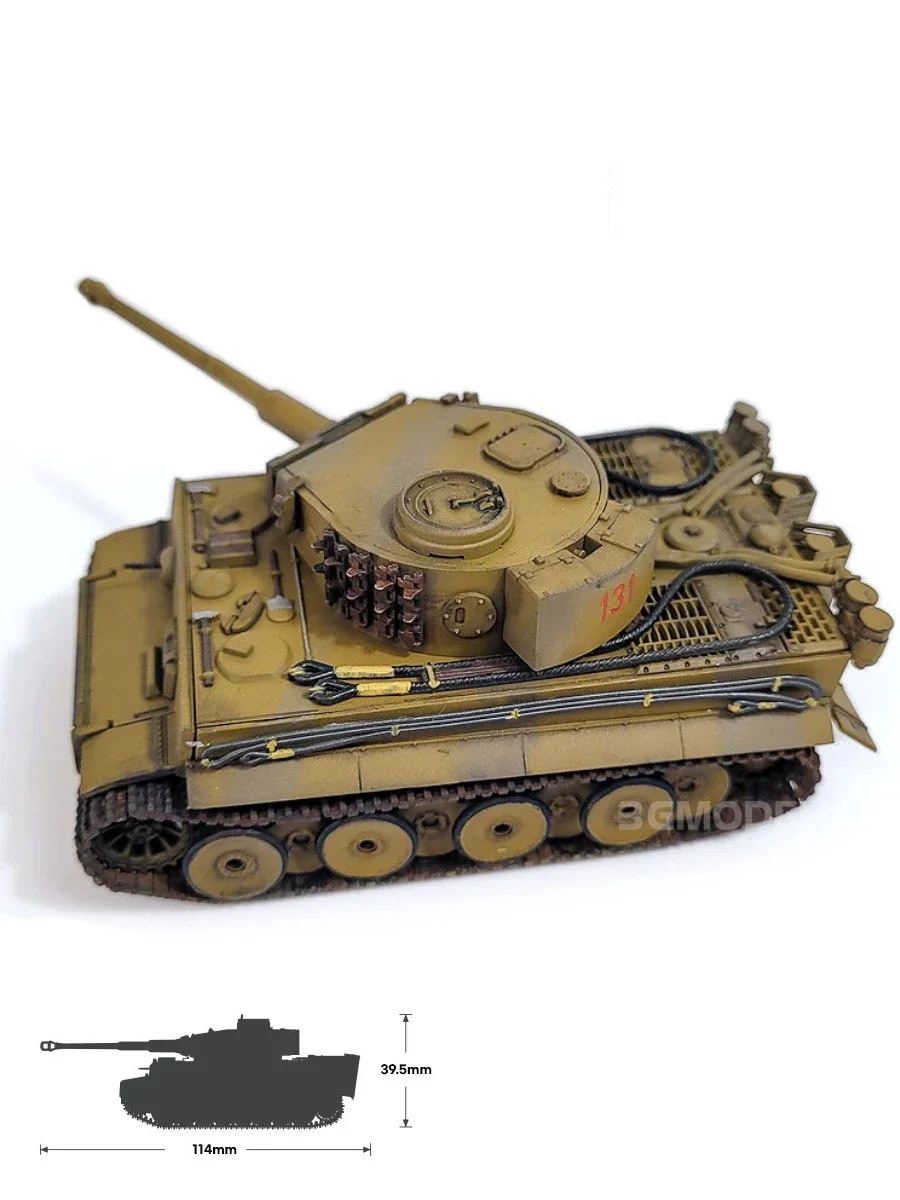 Academy Assembled Tank Model kit   13422 German Tiger-I Tiger Heavy Tank 1/72