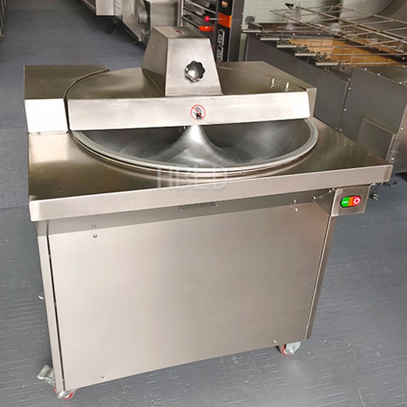 

Commercial Electric Sausage Meat Cutter Multifunctional Vegetable Grinder Stainless Steel Bowl Type Filling Machine for Kitchen