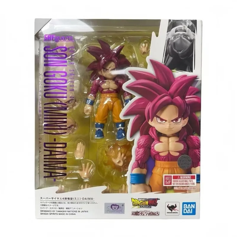 

Коллекционная подвижная фигурка Spot SHF Dragon Ball Demon SONGOKU(MINI)DAIMA Monkey King, изысканная модель, подарок, украшение для рабочего стола, хобби.