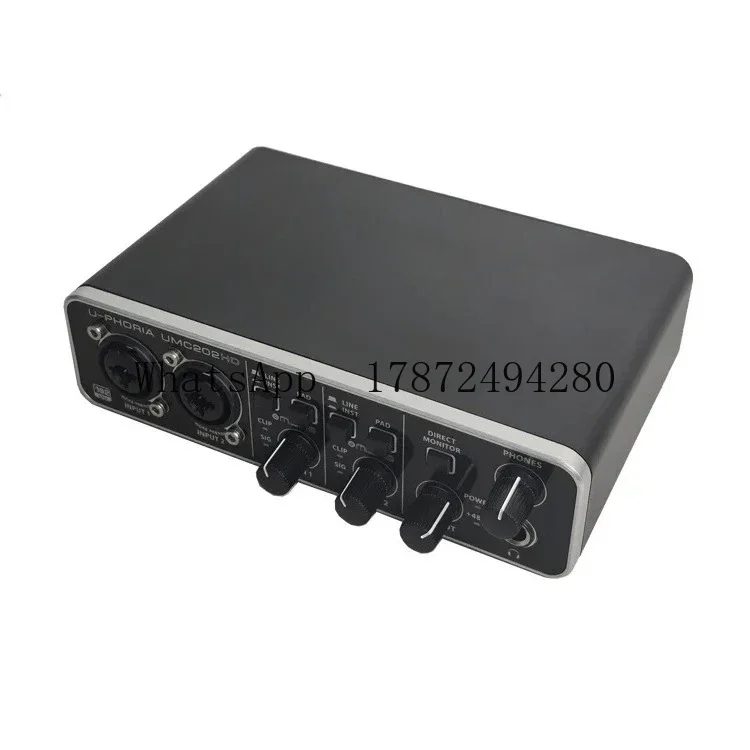2026 Special USB Sound Card | Guitar Recording & Internet Celebrity Live Broadcast Audio Interfaceadcast UMC202HD