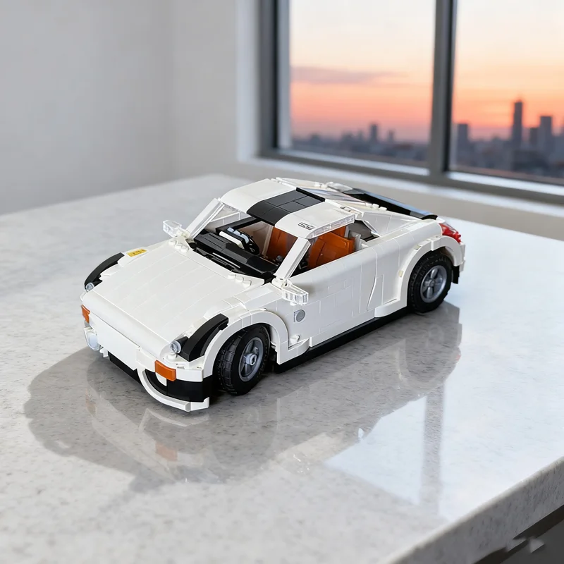 

1128 шт. MOC Nissan Creator Experted модель строительные блоки архитектура сборка рождественские подарки DIY творческая идея игрушки на день рождения