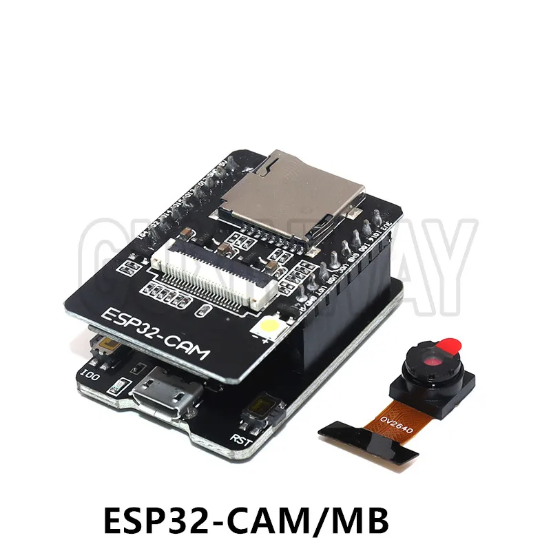 ESP32-CAM ESP32-CAM-MB MICRO USB ESP32 Serial to WiFi ESP32 CAM Development Board CH340 CH340G 5V Bluetooth+OV2640 Camera