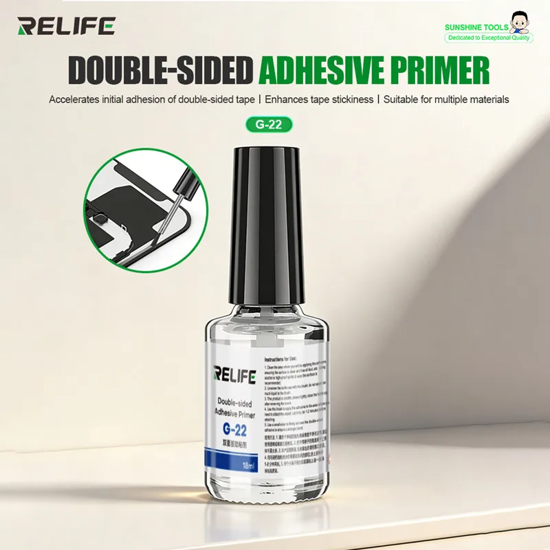 RELIFE G-22 Double-sided Tape Adhesion Promoter Tape Primer For Mobile Phone Bracket Middle Frame Adhesion Enhancer