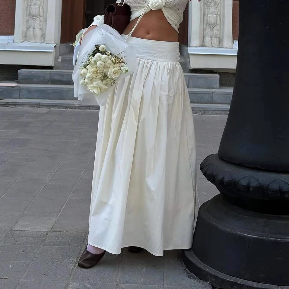 

2026 New Casual Elegant Pleated Butterfly Lace-up Women's Skirt