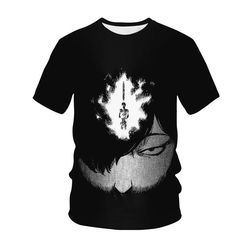 CLOOCL Summer T-Shirt Berserk Guts Griffith 3D Graphics T Shirt Men Women kids Fashion Short Sleeve Gothic Cozy Male Tee Tops