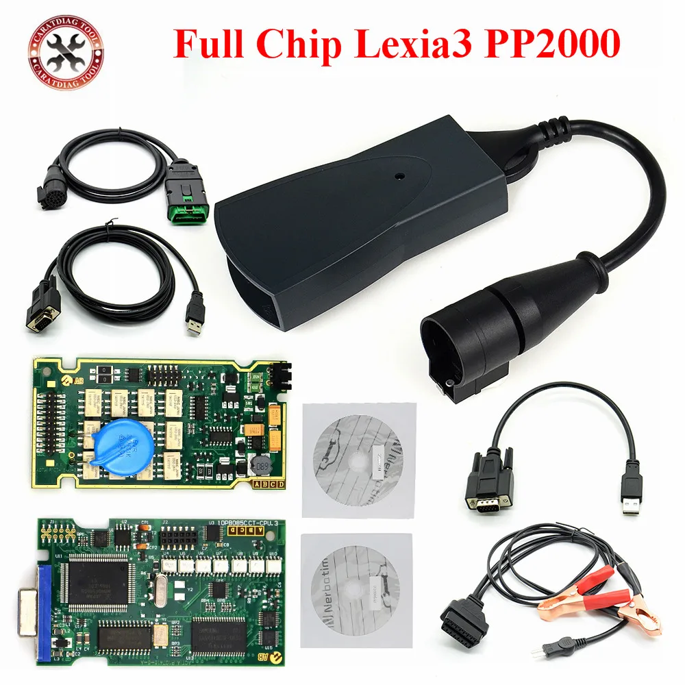 Diagbox V9.91 Full Chips Gold Edge Lexia3 PP2000 PSA XS Evolution V7.83 Lexia For Citroen/Peugeot Super Firmware 921815C Lexia 3