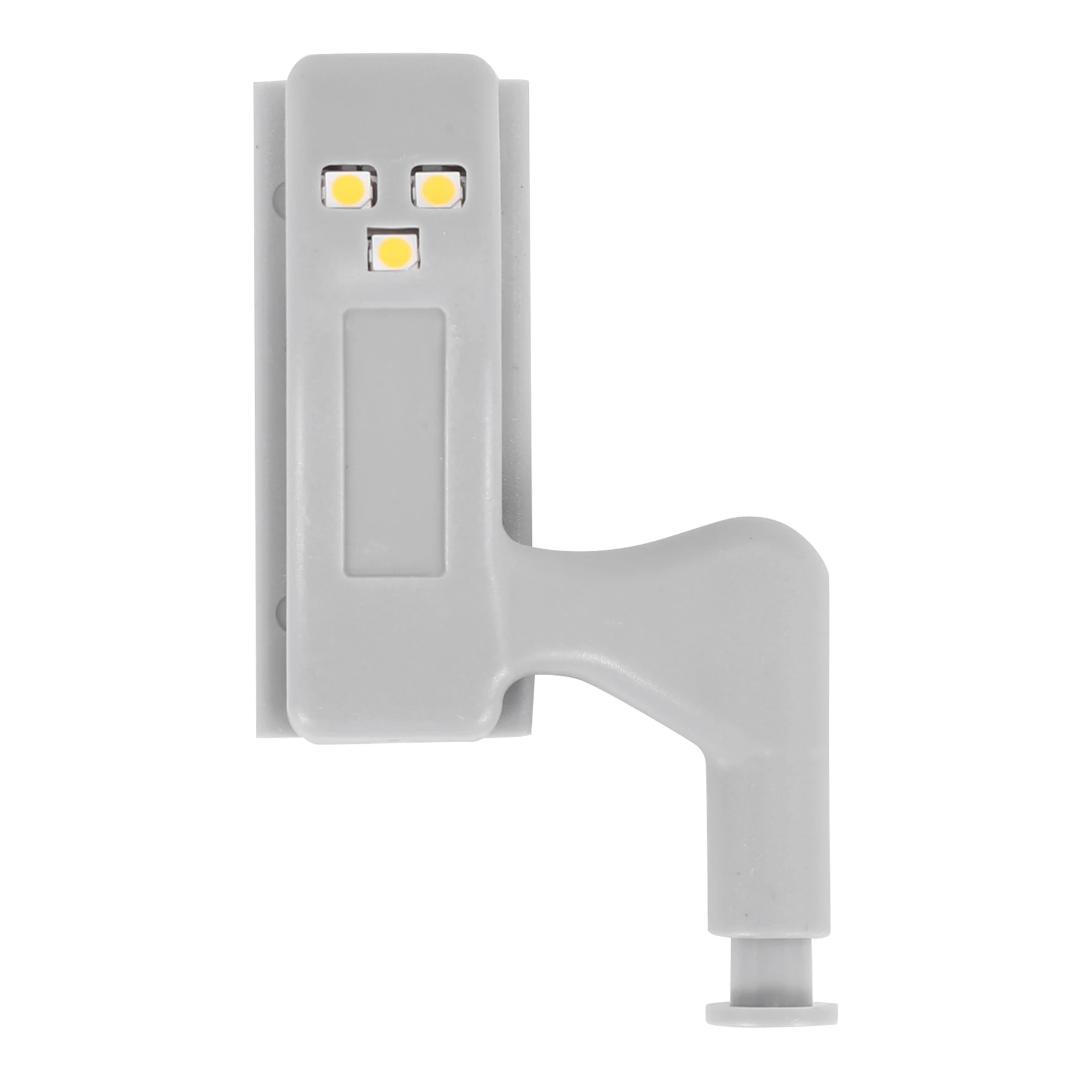 AB33-20Pcs Cabinet Cupboard Wardrobe LED Hinge Light Smart Sensor Lamp Warm White