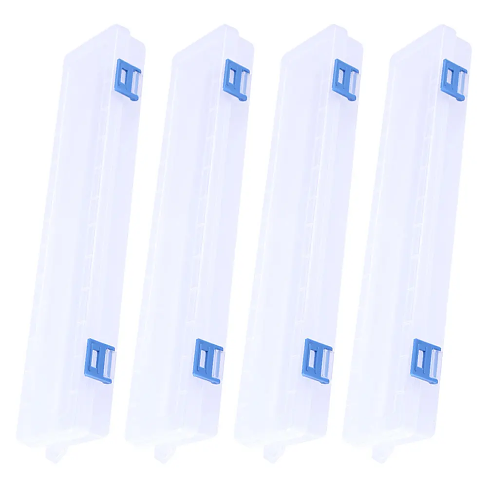 

4pcs Oil Handheld Tool Organizer Box Clear Storage Lightweight Portable Clear Storage Box Handheld Organizer For Students