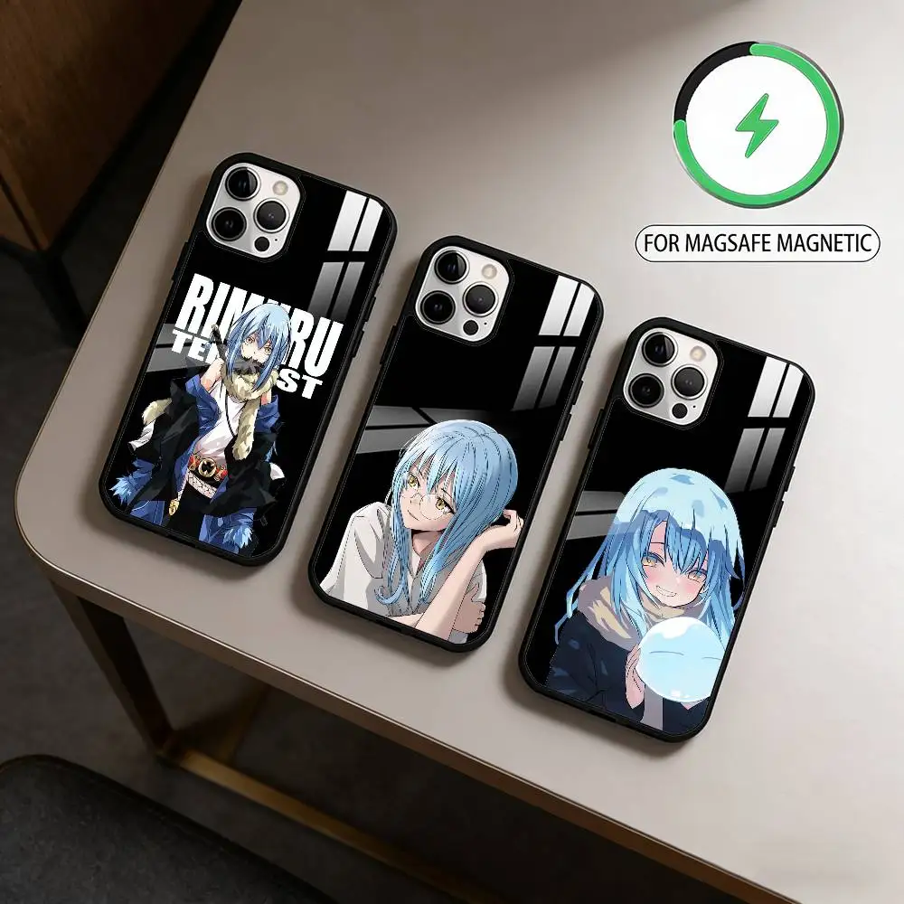 Rimuru Tempest-T Anime  Phone Case For iPhone17,16,15,14,13,12,11 Plus,Pro Max Magnetic For Magsafe Wireless Charging